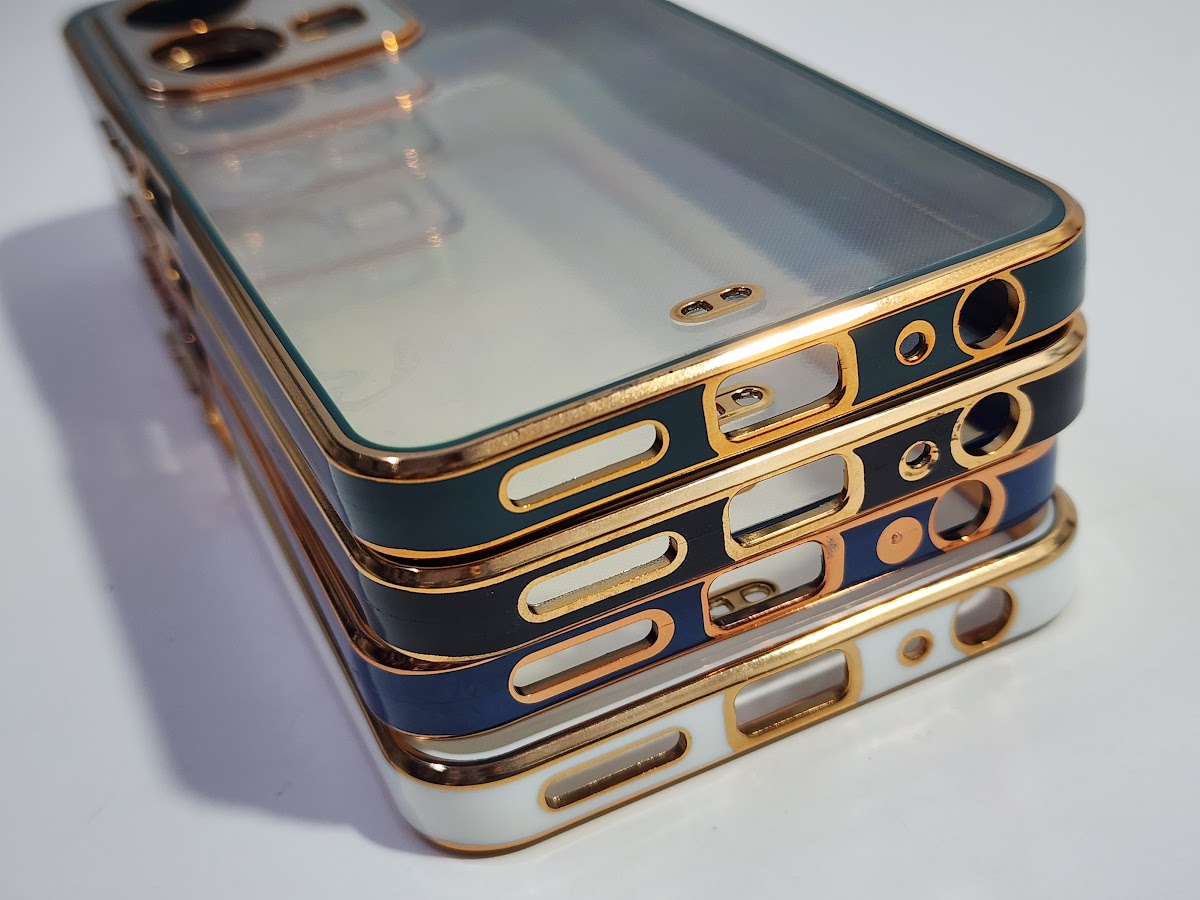 Vivo Y33E Back Cover Gold plated Cover - Supreme LV Mix