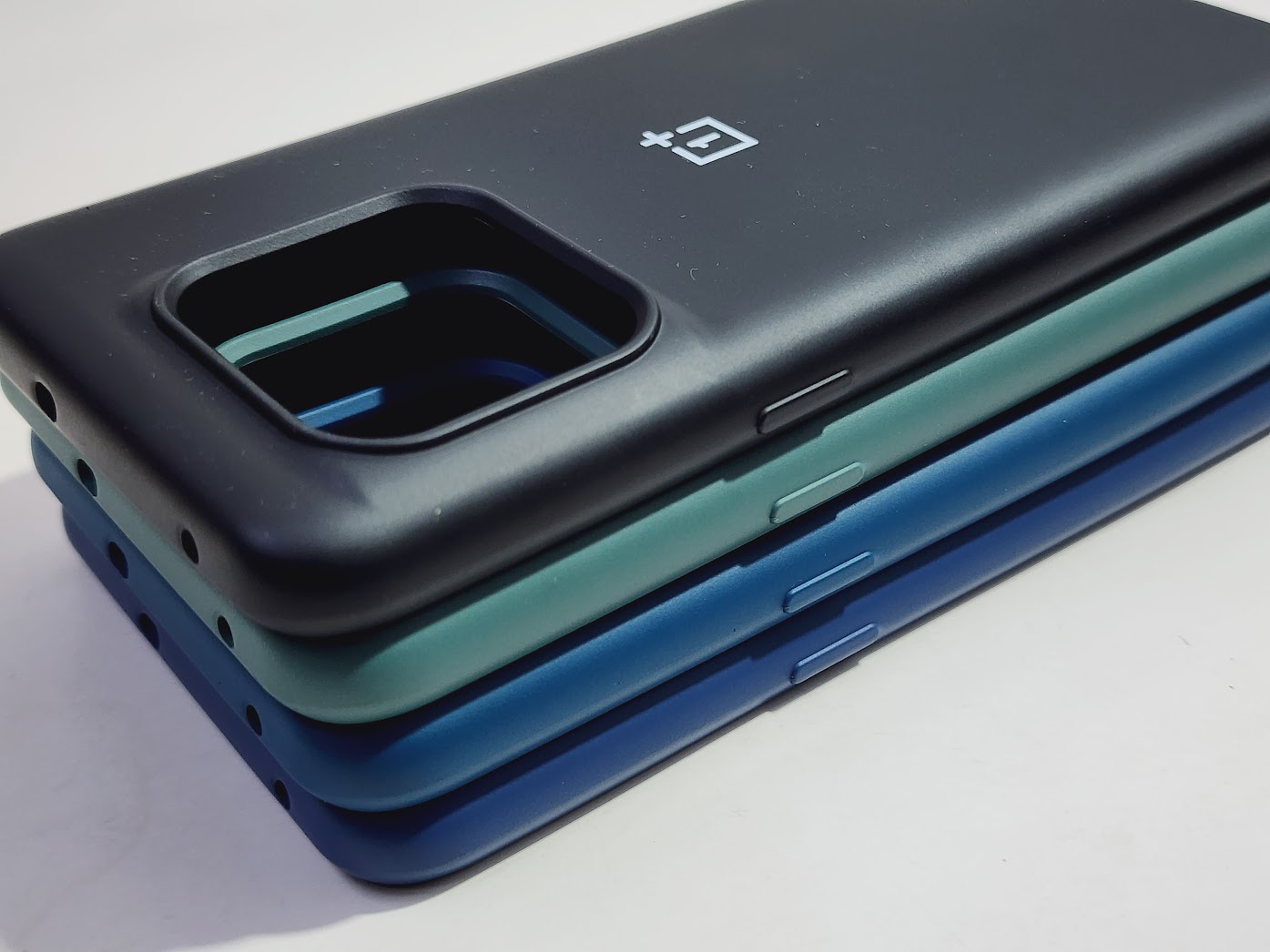 PHASE Cover Per OnePlus 10T 5G, Custodia In Silicone TPU Con Effetto Fibra Di Carbonio - Nero