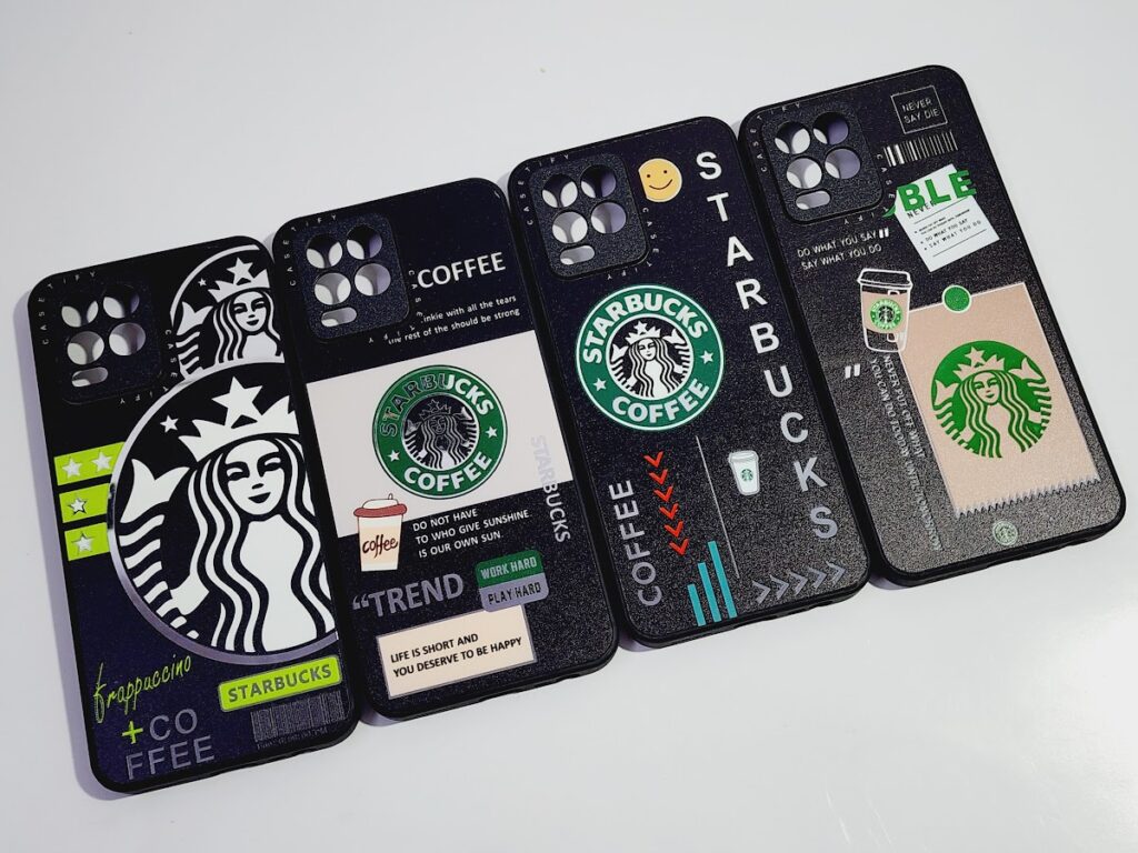 realme 8 4g back cover starbucks