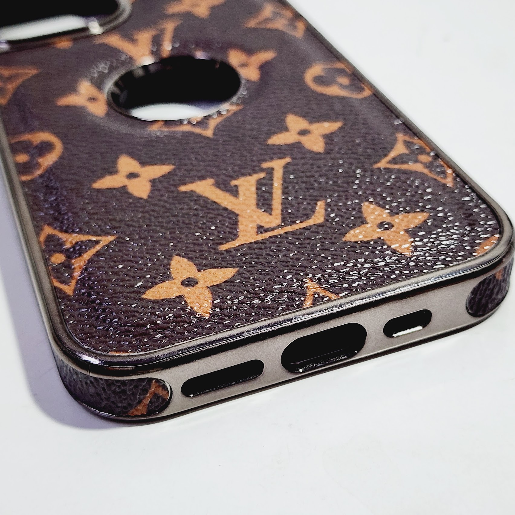iPhone 14 & 14 Pro Max LV Leather Case – BT Limited Edition Store