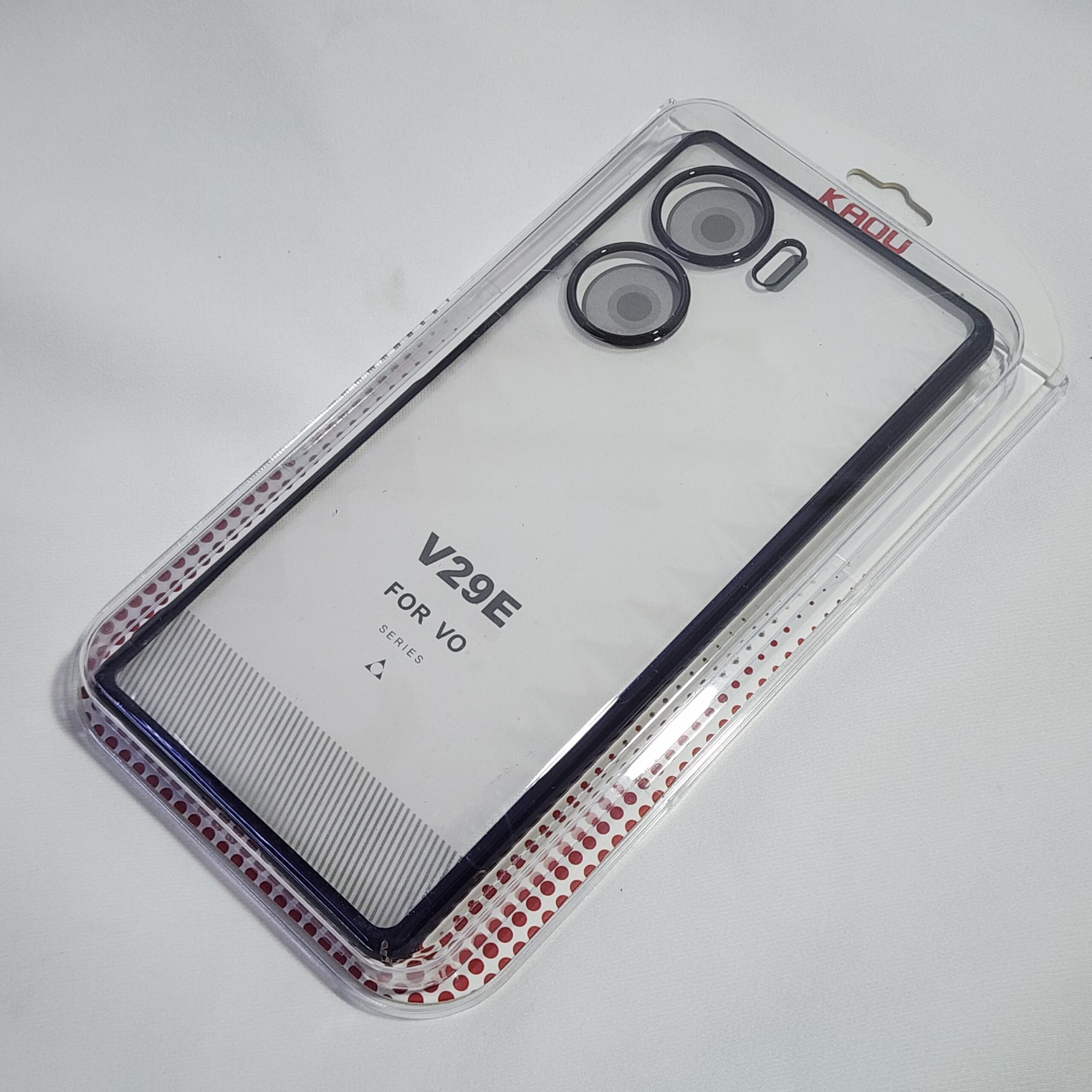Vivo V29e Original Transparent Back Cover Kaou BT Limited Edition Store