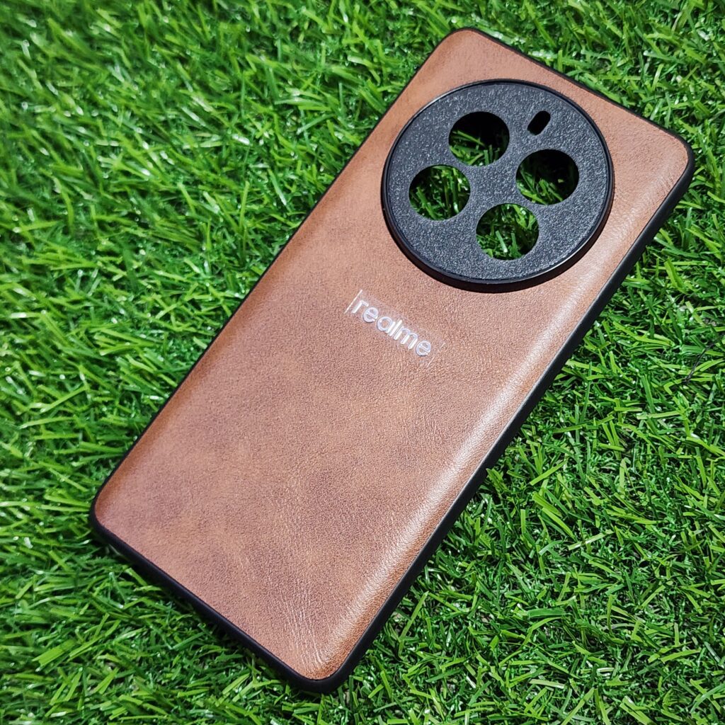Realme 12 Pro Plus & 12 Pro Leather Finish Back Cover BT Limited
