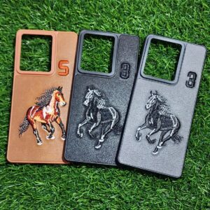 Vivo T2 Pro & iQOO Z7 Pro Stylsih Horse Leather Finish Back Cover