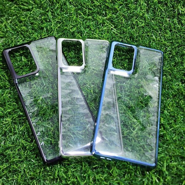 Moto Edge 50 Fusion Transparent PC Hard Back Cover