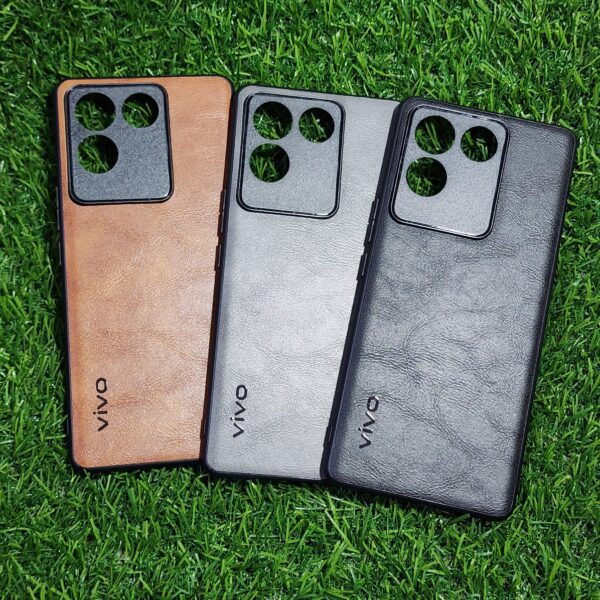 Vivo T2 Pro & iQOO Z7 Pro OG Leather Finish Back Cover