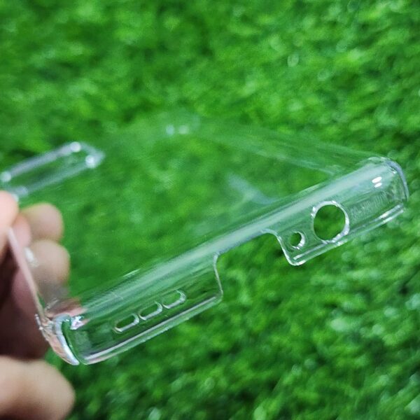 Moto G84 PC Hard Transparent Crystal Back Cover