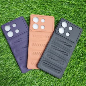 Redmi Note 13 Pro Stylish Silicone Suitcase Air Back Cover