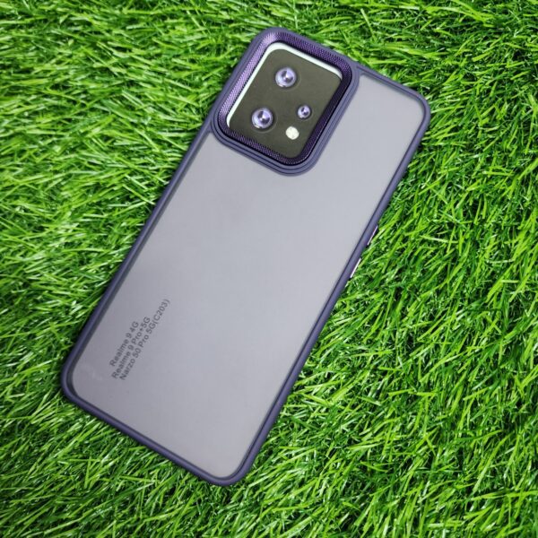 Realme 9 Pro Plus & 9 4G New Camera Ring Matte Skin Back Cover