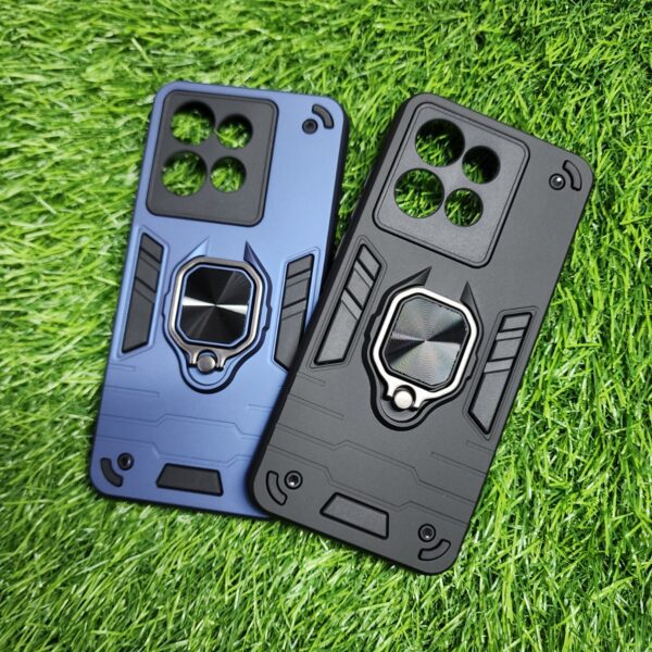 Moto Edge 50 Neo Armor Back Cover with ring stand