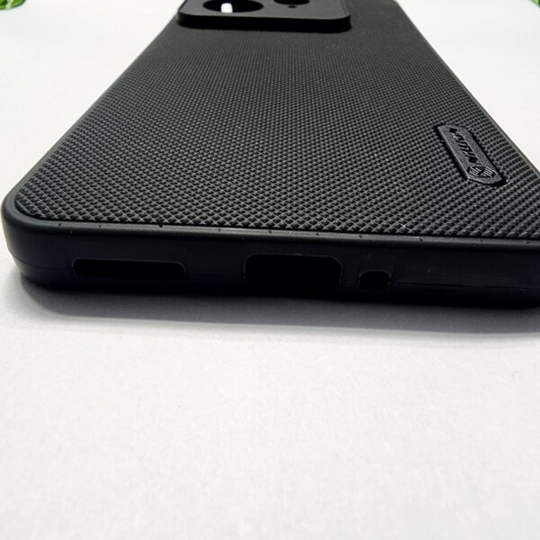 Realme GT 7 Pro Black Nilkin Back Cover with cloth inside - Image 2