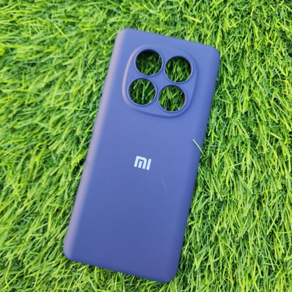 Redmi Note 14 Pro Silicone Back Cover with soft cloth inside - Image 10