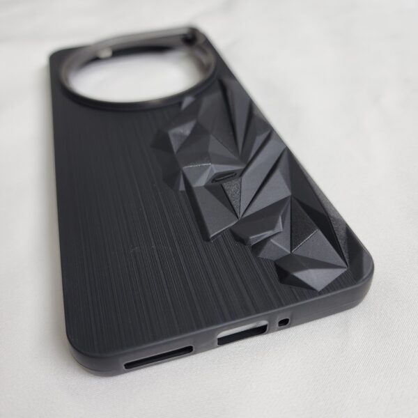 Vivo X200 Stylish Black Batman Back Cover with cloth inside - Image 5