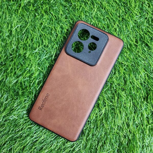 Realme Gt 7 Pro Premium Leather Finish Back Cover - Image 9