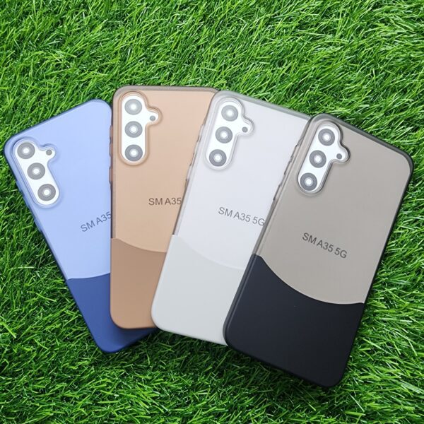 Samsung A35 Luxury Bottom Cut Back Cover