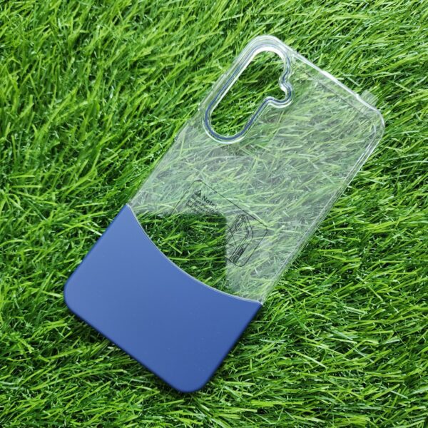 Samsung A55 Premium Bottom Cut Crystal 2in1 Back Cover