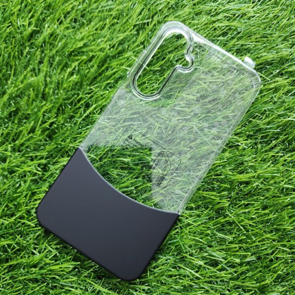 Samsung A55 Premium Bottom Cut Crystal 2in1 Back Cover