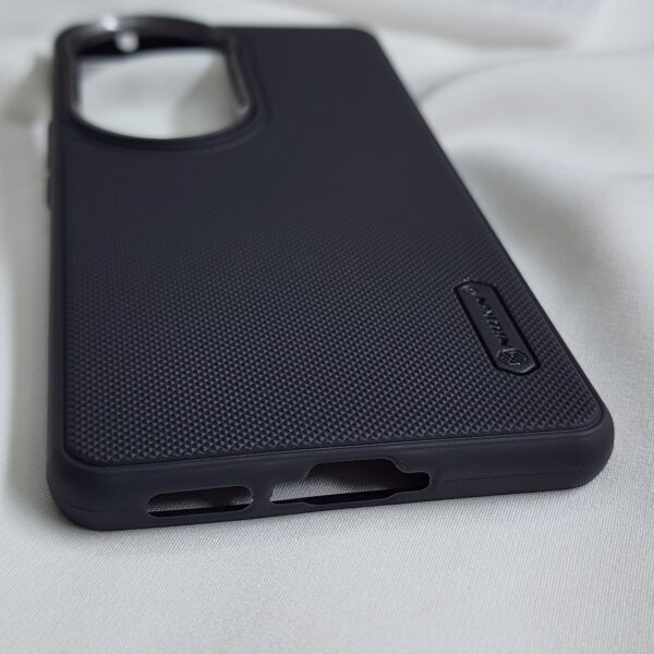 Vivo V50 5G Black Nilkin Back Cover with cloth inside - Image 5