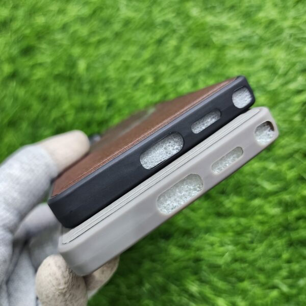 Samsung S25 Ultra Premium Magsafe Lather Back Cover Santa Barbara