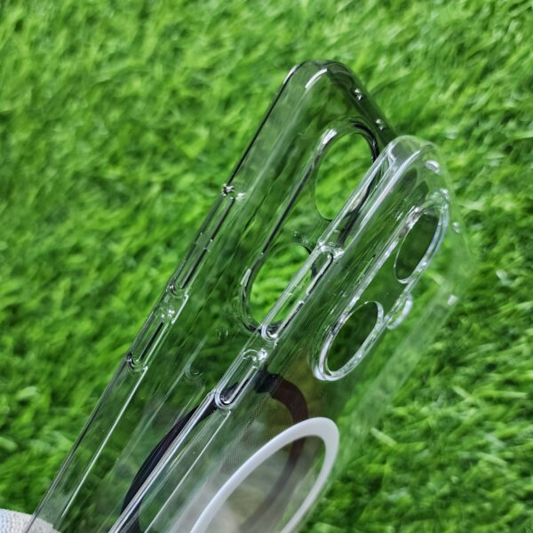 OnePlus Nord Ce 3 Magsafe Transparent PC Hard Crystal Back Cover - Image 3