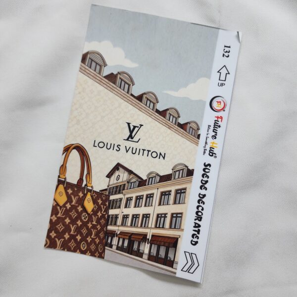 LV 3D Design Texture Skin For Motorola Mobile