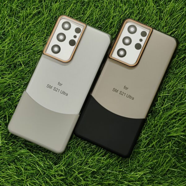 Samsung S21 Ultra Luxury Frosted Bottom Cut Back Cover