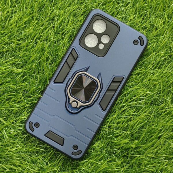Realme 9 Pro Plus Armor Back Cover with ring stand - Image 8