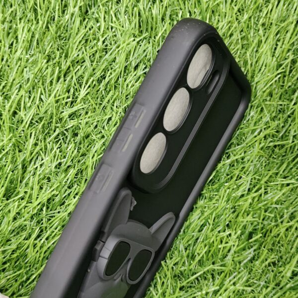 Vivo Y300 Stylish Silicon Dog Back Cover - Image 3