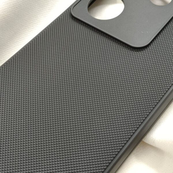 Poco M7 Pro Black Nilkin Back Cover with cloth inside - Image 5