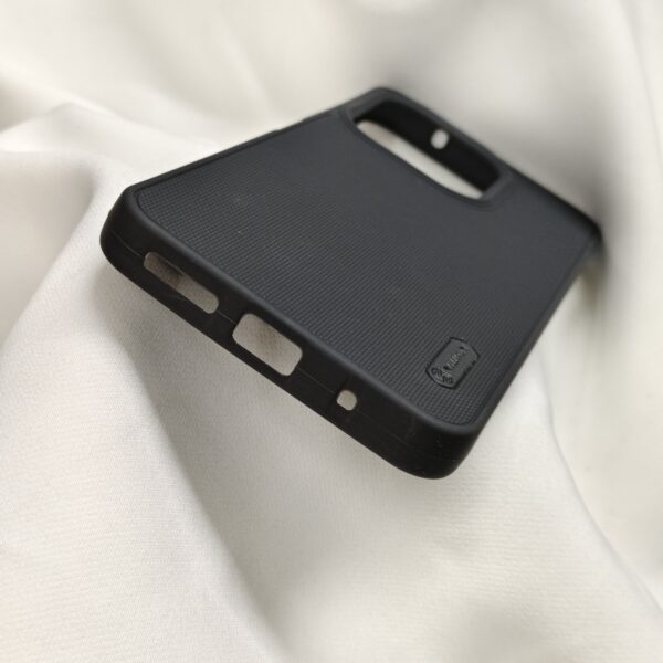 Redmi 13 5G Black Nilkin Back Cover with cloth inside - Image 4
