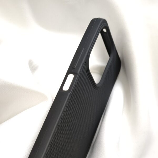 Redmi 13 5G Black Nilkin Back Cover with cloth inside - Image 3