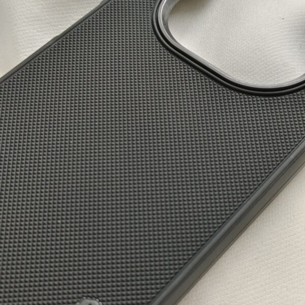 Realme C63 Black Nilkin Back Cover with cloth inside - Image 6
