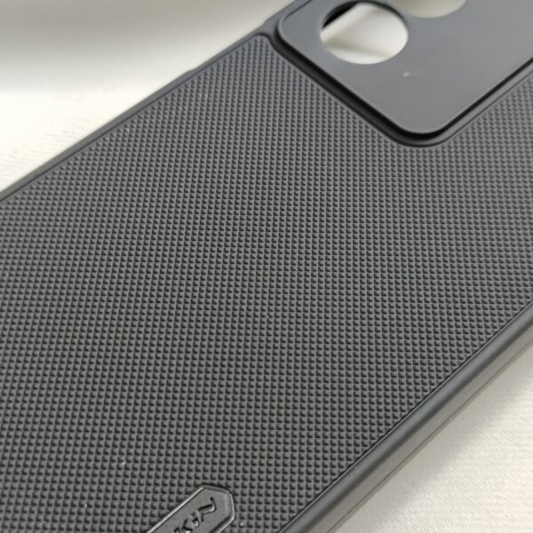 Realme 14X Black Nilkin Back Cover with cloth inside - Image 6