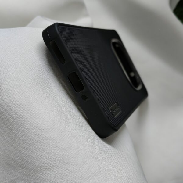 Oppo F29 Black Nilkin Back Cover with cloth inside - Image 3