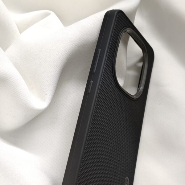 Oppo F29 Black Nilkin Back Cover with cloth inside - Image 4
