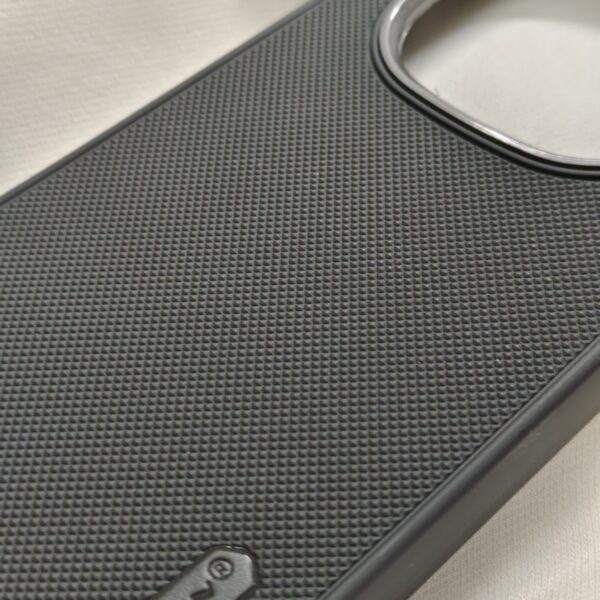 Oppo F29 Black Nilkin Back Cover with cloth inside - Image 6