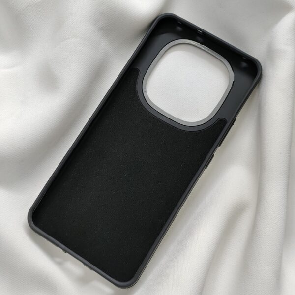 Oppo F29 Black Nilkin Back Cover with cloth inside - Image 7
