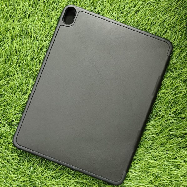 iPad Air 11 (2024) Transparent Premium Leather Finish Flip Back Cover 3 Fold - Image 4