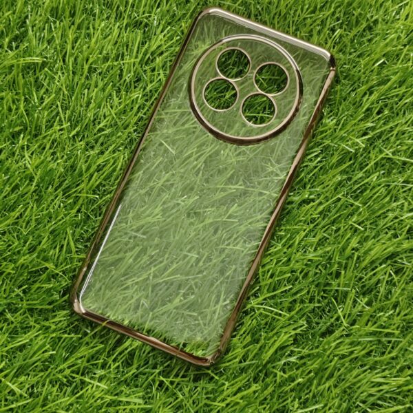 Realme 13 Pro/Pro Plus Premium Transparent Chrome PC Hard Back Cover Tranzo - Image 3