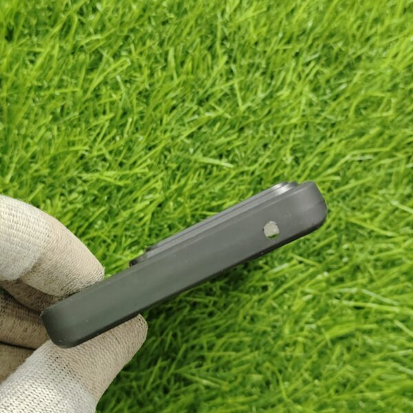 Moto Edge 50 Pro Premium Black Nilkin Flexible Back Cover - Image 5