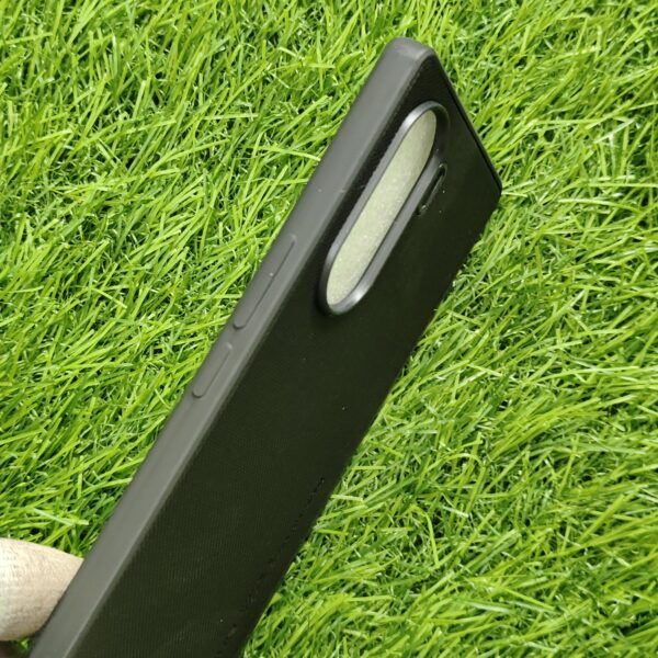 Vivo V29E 5G Premium Black Nilkin Flexible Back Cover - Image 3