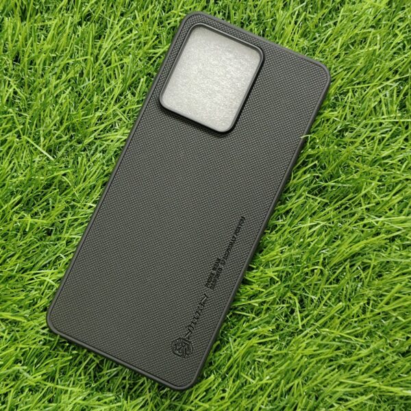 Moto Edge 40 Neo Premium Black Nilkin Flexible Back Cover