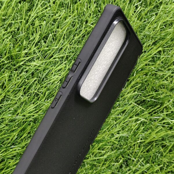Vivo V30 Premium Black Nilkin Flexible Back Cover - Image 3
