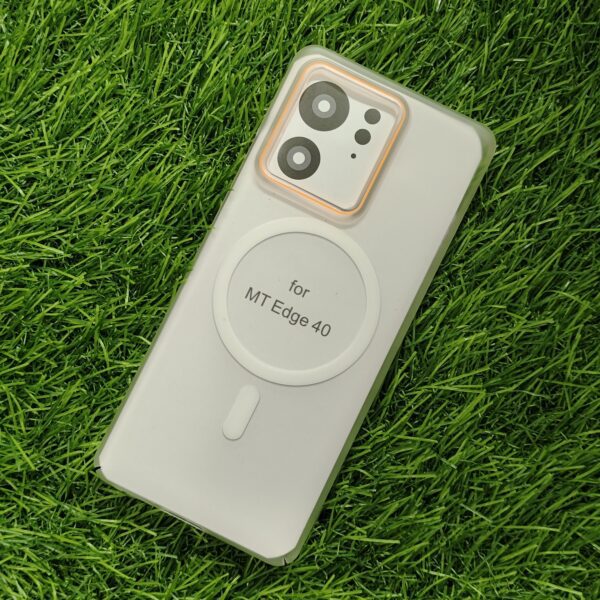 Moto Edge 40 MagSafe Matte PC Hard Back Cover Ultra Thin With Camera Ring - Image 7