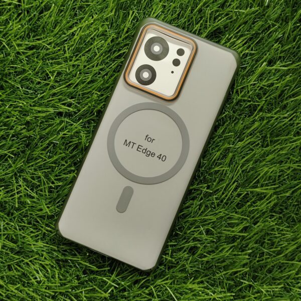 Moto Edge 40 MagSafe Matte PC Hard Back Cover Ultra Thin With Camera Ring - Image 6