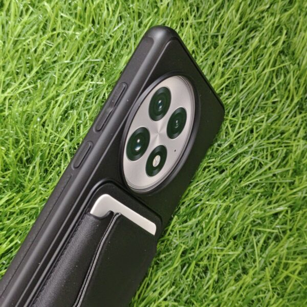 Oneplus 13 Premium Leather Magnetic Pocket Back Cover - Image 3