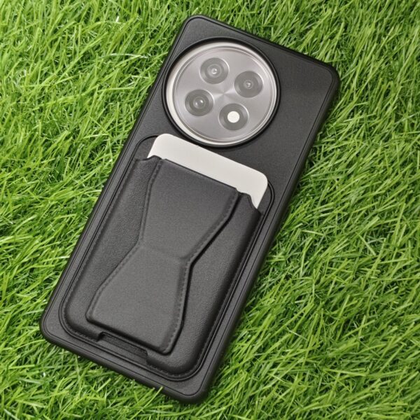 Oneplus 13R Premium Leather Magnetic Pocket Back Cover