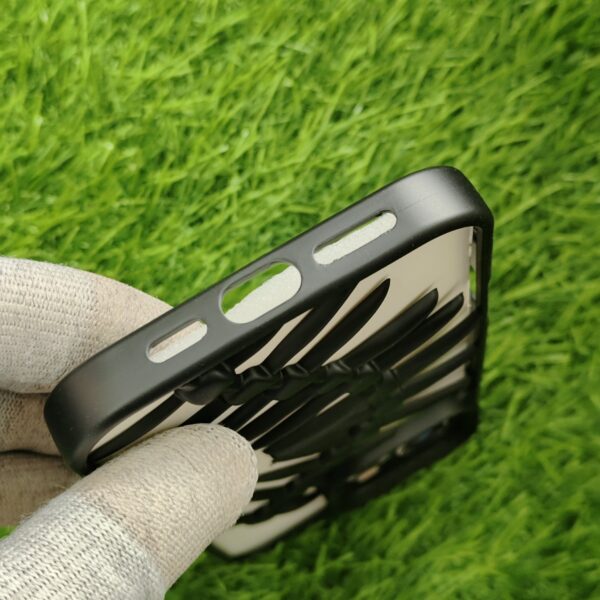 iPhone 16 Pro Max Black Silicon Spine Back Cover - Image 4