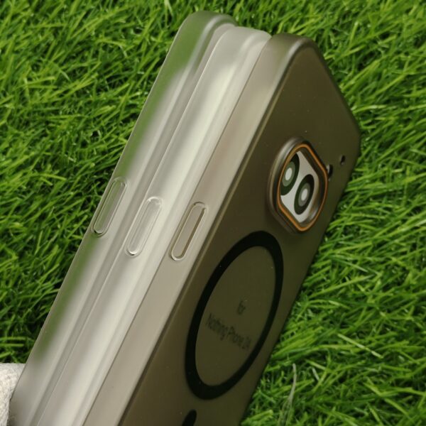 Nothing Phone 2a MagSafe Matte PC Hard Back Cover Ultra Thin With Camera Ring - Image 3