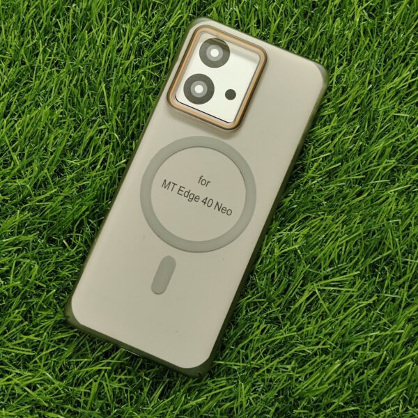 Moto Edge 40 Neo MagSafe Matte PC Hard Back Cover Ultra Thin With Camera Ring - Image 7