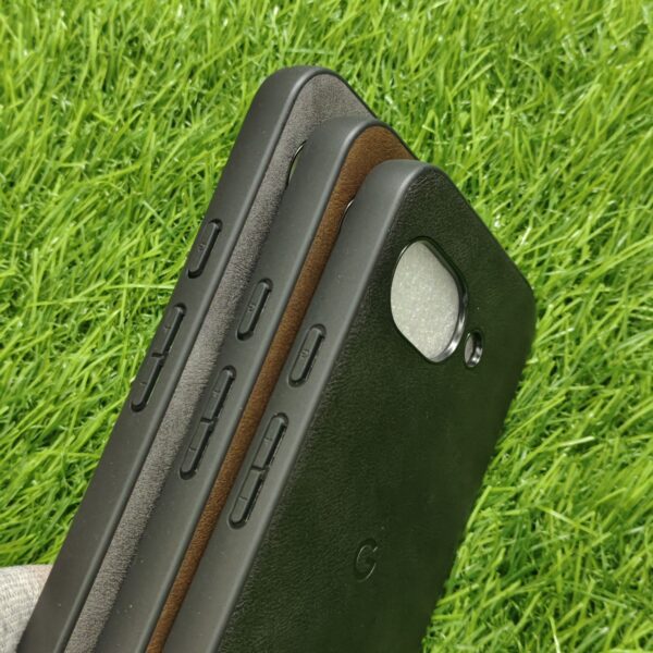 Google Pixel 9a Premium Leather Finish Back Cover - Image 3